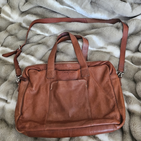 Cole Haan Leather Satchel Bag - Picture 4 of 12